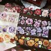 60mm * 2m Kawaii Ins Shell Light Flower PET Sticker Tape DIY Handmade Scrapbooking Material Aesthetic Masking Tape