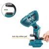 Portable Clip on Fan for Makita 18V Battery 3 Speed Energy Efficient Stroller Fan Outdoor Use
