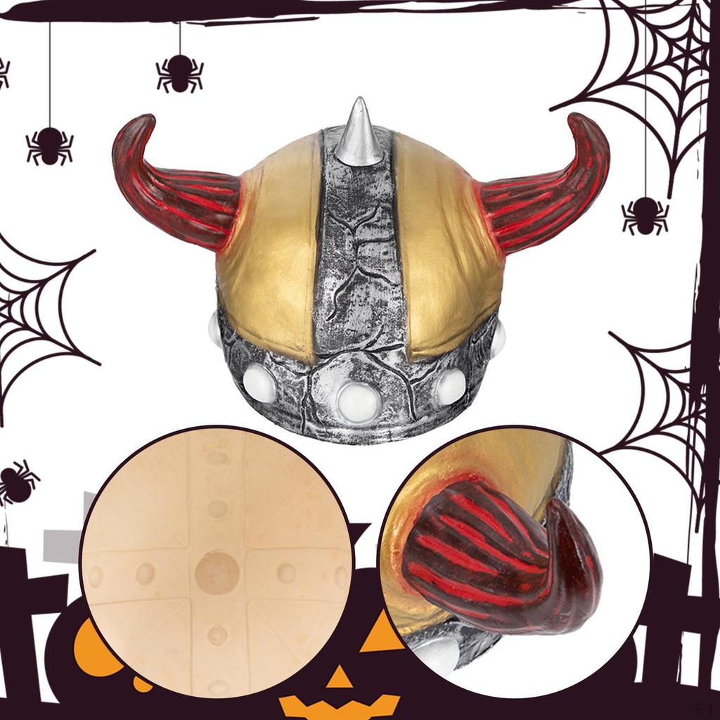 Helmet Accessories Fancy Dress for Adult Cosplay Masquerade Party