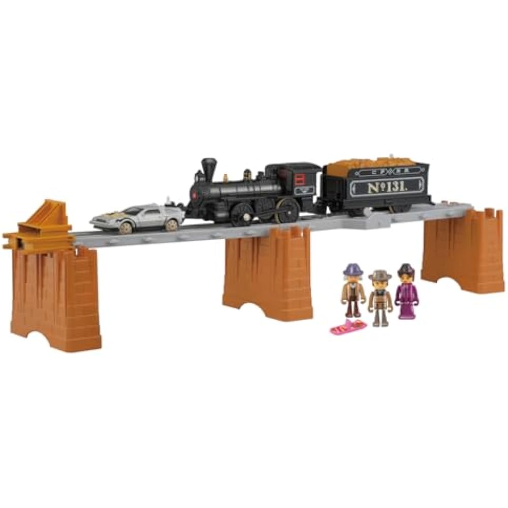 TAKARA TOMY (TAKARA TOMY) Plarail Back to the Future Part 3 Steam Locomotive 131 & Time Machine T...