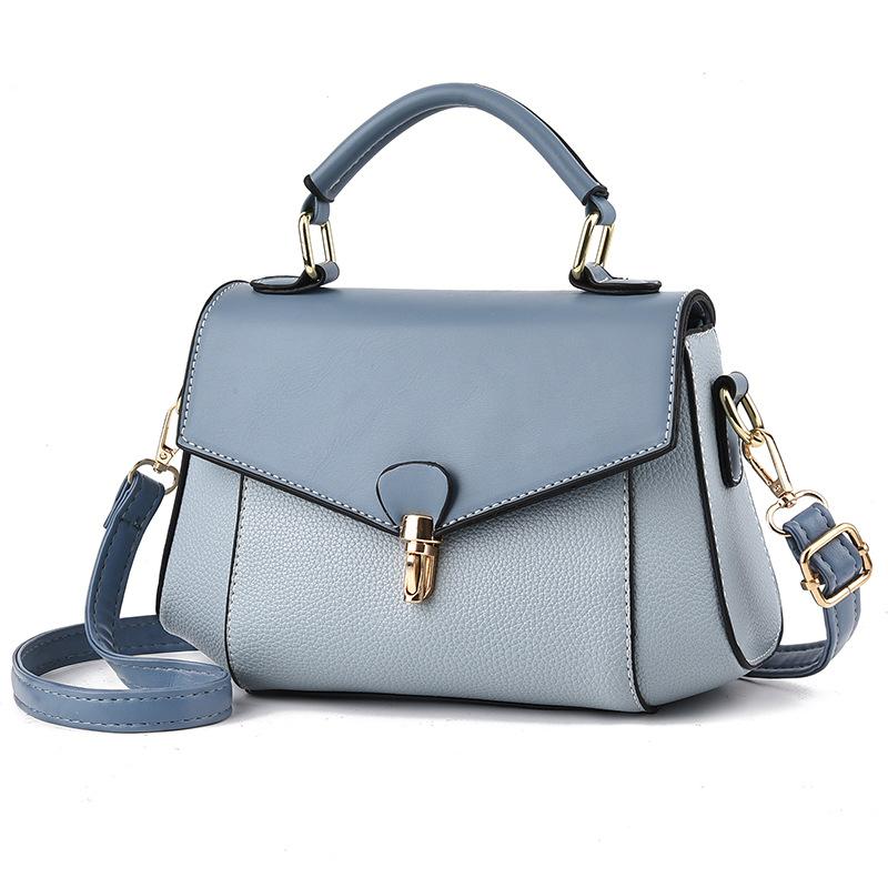Pu small square bag women's 2025 new bag high-end sense versatile shoulder messenger bag fashionable women's small bag women's bag tide