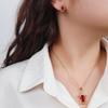 Light Luxury Crystal Zirconia Sea Turtle Necklace Fashion Animal Pendant Choker Daily Jewelry Party Gifts For Women Girls