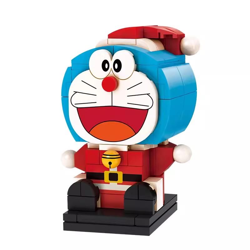 Doraemon Nobita Cartoon Micro Particle Building Blocks Anime Figure Assembly Toy for Kids Gift