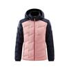 Men's & Women's Thickened Color Block Hooded Down Jacket - Autumn/Winter Outdoor Warm Outerwear