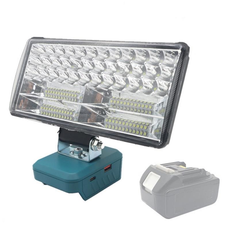 Impermeable ABS Building Flood Light With Tool Battery Agreement And Intelligent Charging Connection