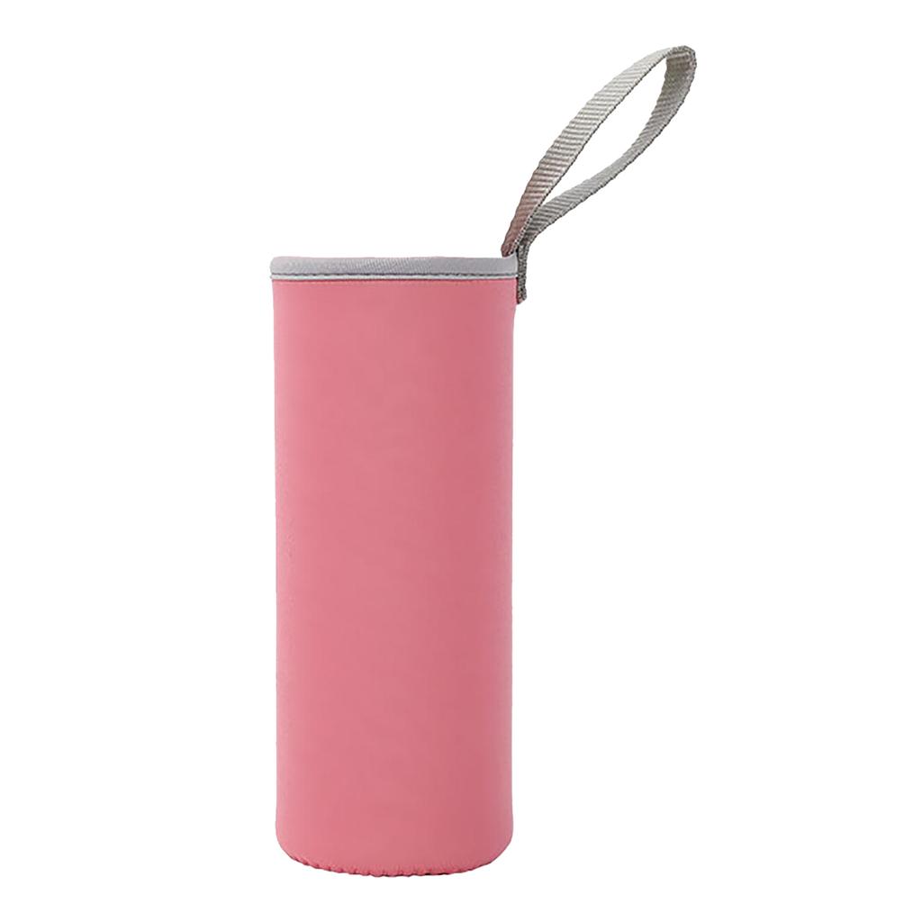 Glass Water Bottle Sleeve 12 Oz 19 Oz Neoprene Insulated Collapsible Drink Bottle Covers Color Valentines Wine Bag