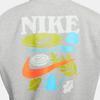 Nike Sweatshirts Men's Gray Crew Neck Moderate Regular HF1111-063