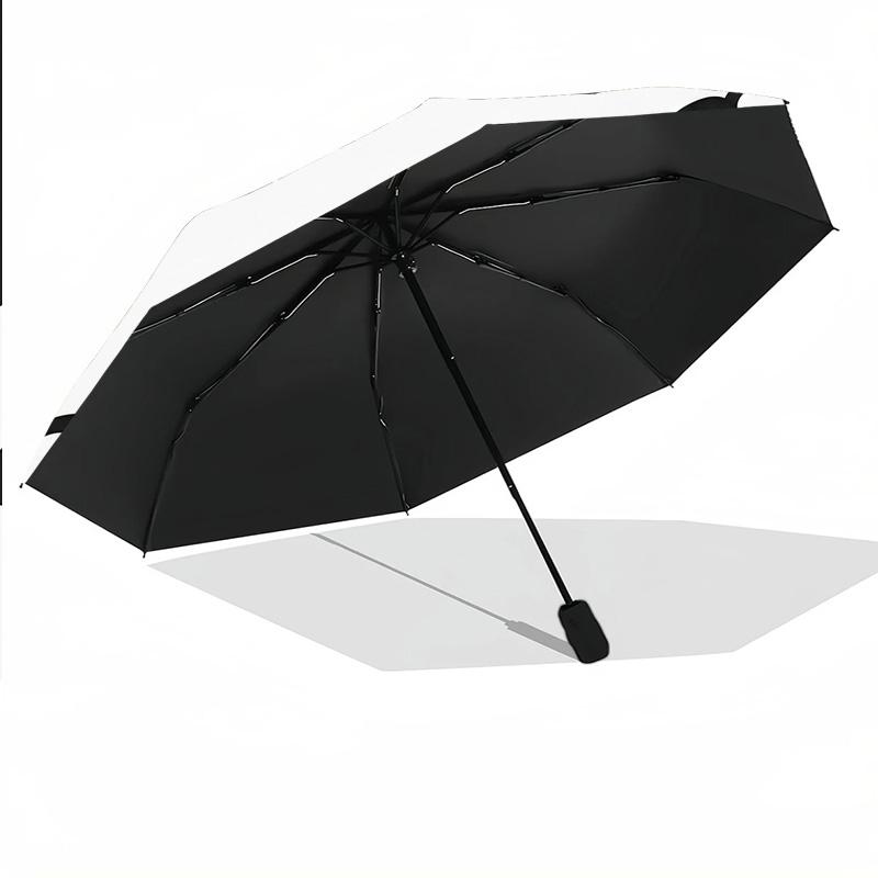 VfB Stuttgart FC Automatic 3‑Fold Umbrella 8‑Rib Windproof Folding Umbrella Sun Rain Protection For Outdoor Travel Daily Use
