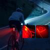 Radar Sensor Bicycle Taillight Waterproof Bicycle Brake Sensing Lamp High-Brightness Strobe Warning Light Cycling Accessories