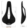 Ultra-Lightweight Carbon Fiber Bicycle Saddle P10 3D Printed Ergonomic Seat Road Mountain Bikes