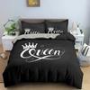 Number 66 Print Bedding Set Duvet Cover Sheet Printed Bed Set Pillowcase Bed Full Queen King Size Comforter Bedroom