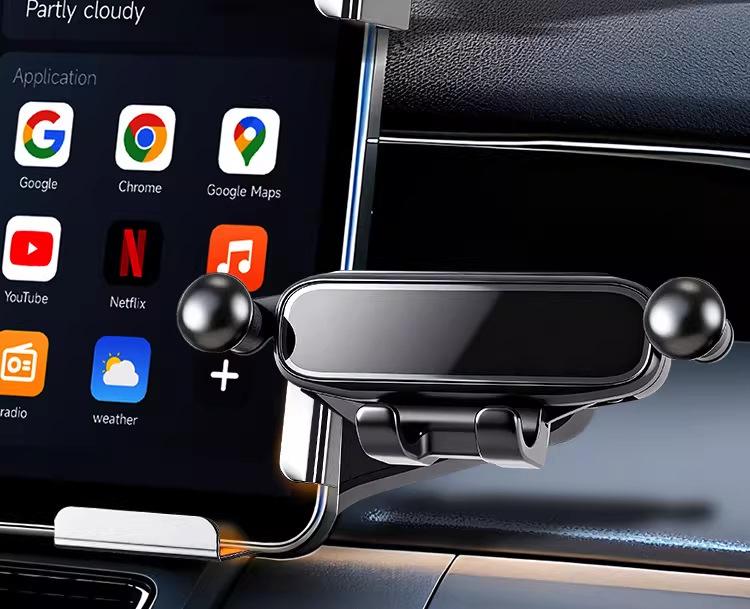 Anti-Shake Car Phone Holder for Center Console Screen In New Energy Vehicles