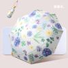 50% off double-layer umbrella, flower sunscreen and UV protection parasol, small fresh umbrella, 50% off weather and rain folding umbrella