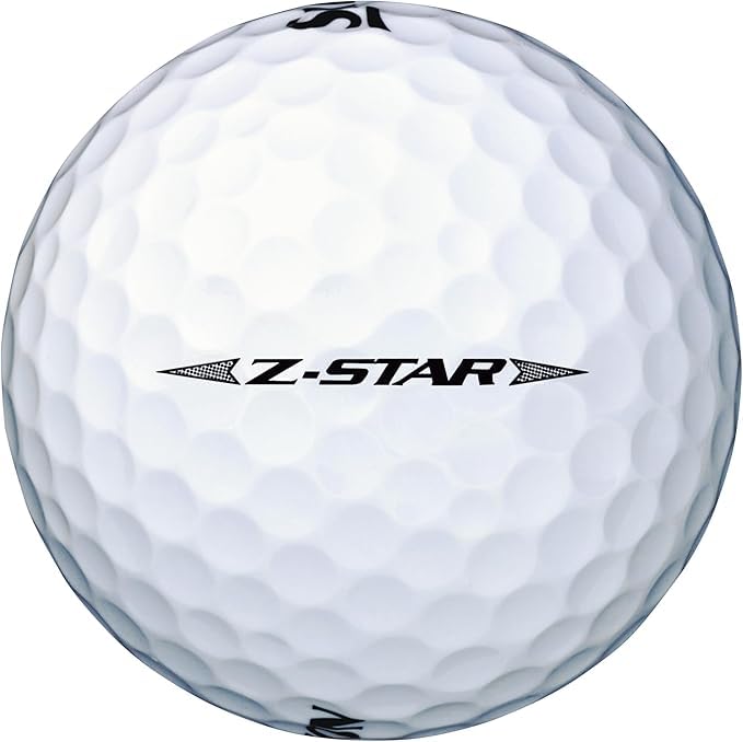 Srixon Z-STAR 2025 White Golf Balls (2 dozen set, 24 balls) Includes original cleaning wipes