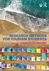 The Research Methods for Tourism Students Book