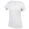 Kariban Womens/Ladies Feminine Fit Short Sleeve V Neck T-Shirt