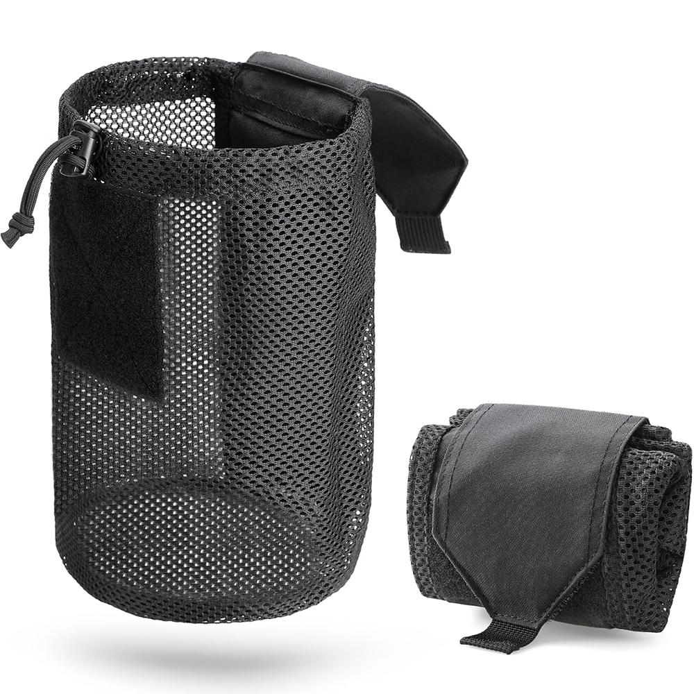 Taktische Molle Abwurftasche Outdoor Aufrollbar Kordelzug Magazin Utility Faltbare Hüfttasche Netz Faltbar Sport Jagd EDC Tasche