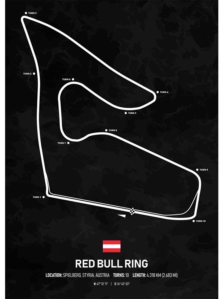 Tekstura toru wyścigowego F1 kalendarz sezonu 2023 plakaty ścienne drukowany obraz obraz na płótnie malarstwo do salonu Home Decor