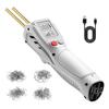 Cordless Plastic Welder Kit 200Pcs Hot Stapler USB Rechargeable Plastic Welder Guns Car Bumper Repair Tool