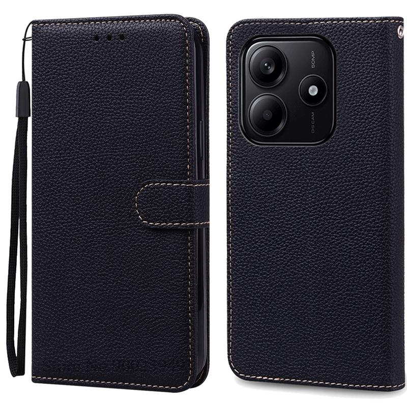 For Redmi Note 14 Case Wallet Flip Leather Cover For Xiaomi Redmi Note 14 4G Case Book Cover For Redmi Note 14 5G Case