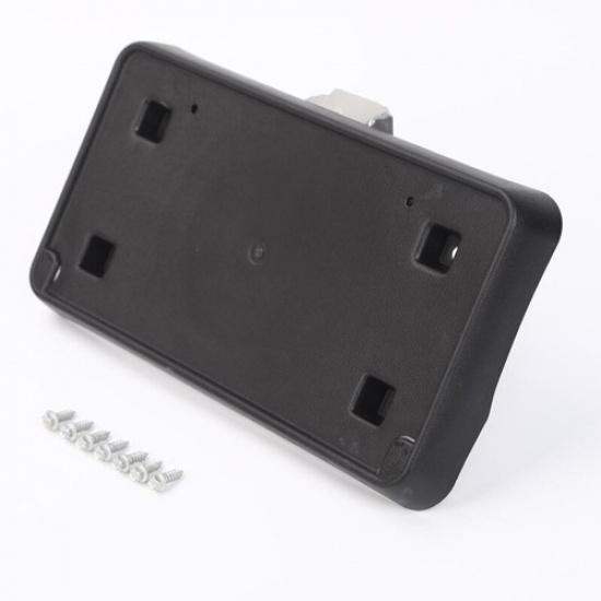Fit for 2014-2016 Jeep Grand Cherokee Bumpers Front License Plate Bracket Black