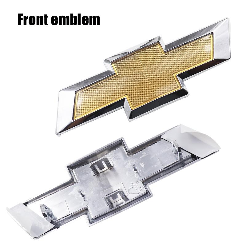 1 Stück 20,3 cm 3D ABS Auto Frontlogo Auto Frontgrill Emblem Fronthaube Aufkleber Styling Zubehör für Chevrolet 11-18 CAPTIVA