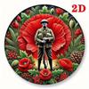 Vintage Metal Tin Sign Wall Art Home Decor 20x20cm