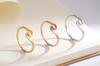 316L Stainless Steel Wave Rings For Women Men New Simple Design Sea Wave Shape Ring Size 5-10 Surf Wavy Jewelry