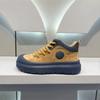 Autumn and winter new leather high-top casual shoes single-lining shoes thick-soled heightening Martin short boots