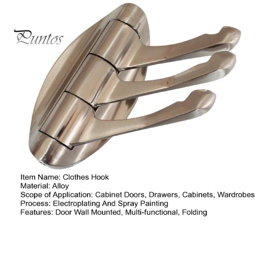 Otočný věšák na kabáty Výkyvné rameno Nástěnný kovový háček na klobouky a deštníky Multifunkční skládací nástěnný háček do ložnice a koupelny Věšák na ručníky