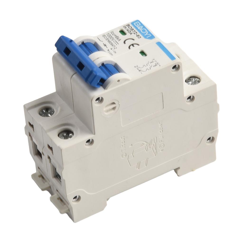 DC Leitungsschutzschalter URAQT DC-Leistungsschalter 2P 500V 63A – Mini- Solar-Schutzschalter Für Photovoltaik, DIN-Schiene DC Leitungsschutzschalter URAQT DC-Leistungsschalter 2P 500V 63A – Mini- Solar-Schutzschalter Für Photovoltaik, DIN-Schiene