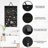 Felt Earring Storage Hanging Bag Wall Hanging Jewelry Hanging Bag Wall Hanging Necklace Ring Storage Bag XYZ