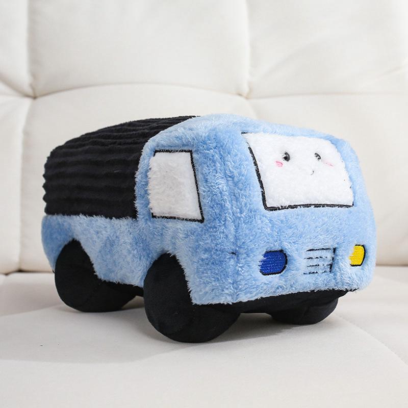 Adorable Car Doll Plush Pillow Toy for Children's Room Decor and Gifts