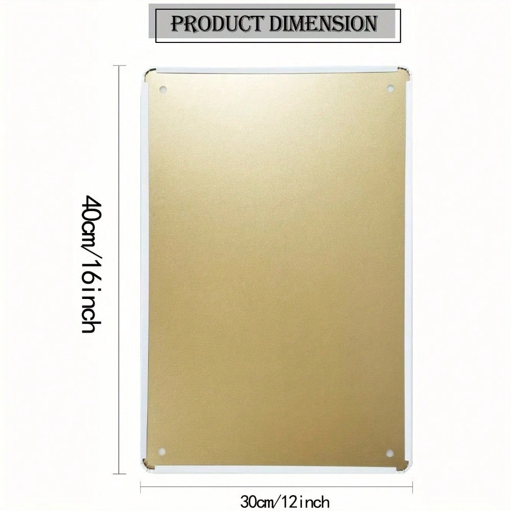 Humorous Pool Rule Metal Plaque, Vintage "Retro Poolside Safety & Comedy" Decor, Home Art Accent for Pool Lover & Leisure Fans