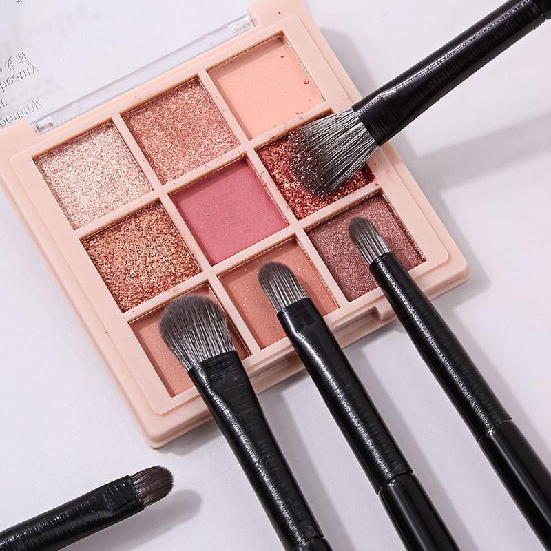 REGENBOGEN - Set von 5: Lidschatten-Make-up-Pinsel