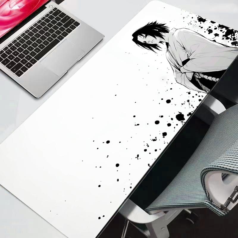 Tappetino Mouse Anime Naruto Gamer Grande XXL Tablet Tappeto Tastiera Varmilo Kawaii Accessori Gaming Mousepad tappetino resistente grande