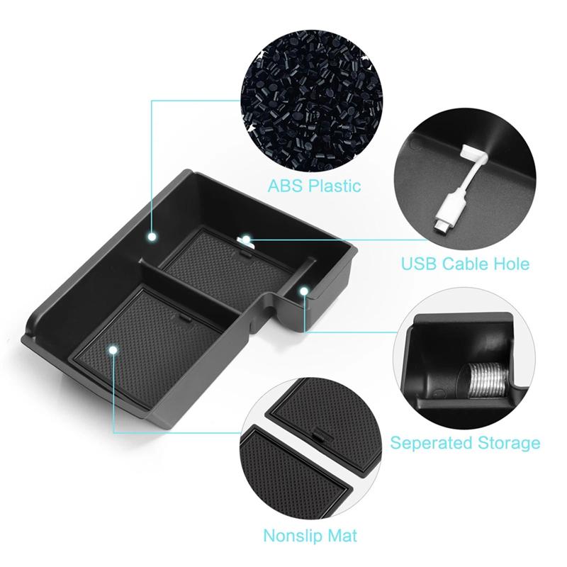 Precise For BYD Song Plus Armrest Storage Box For BYD Sealion 6 Center Console Storage Tray