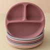 Silicone Material Baby Sucker Plate Suction Design Toddler Training Tableware  Toddler Feeding