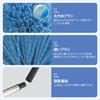 Socpuro Cleaning Brush Gutter Cleaning Gutter Cleaning Diameter 22mm Cleaning Tool Stainless Steel Combined Pole Hard Brush Spider Web Cleaning Wall