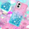 Case for Motorola Moto G 5G 2024 Case Women Girls Cute Clear Glitter Heavy Duty Shockproof Back Cover Soft TPU Phone Case for Moto G 5G 2024 Gradient
