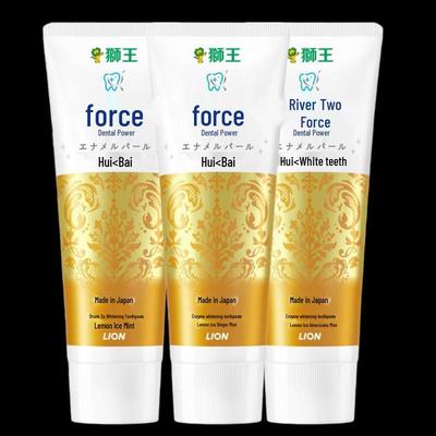 Dental Power Enzyme Whitening Toothpaste, Lemon Ice Ginger, Family Pack
