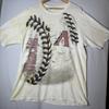 Arizona Diamondbacks Liquid Blue T-shirt Gray Red Baseball Stitch Print 2XL A251