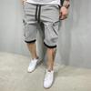 Men's Shorts New Summer Cotton Double-Pocket Zippered Cargo Pants Hip-Hop Style Casual Pants Sports Fitness Five Point Pant
