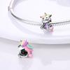 Charms Platacute Colorful Unicorn Purple Heart Beads Fit Originalbracelets Charms For Women Jewelry Diy Making Gifts