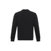 Emporio Armani Embroidered Logo Pattern Blend Pullover Sweatshirt Men Sweatshirt Black 6Z1MB3-1J07Z-0999