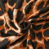 Scarf Women's Spring and Autumn New Winter Foreign Style Fashion Shawl Versatile Leopard Print Dual-purpose Silk Scarf