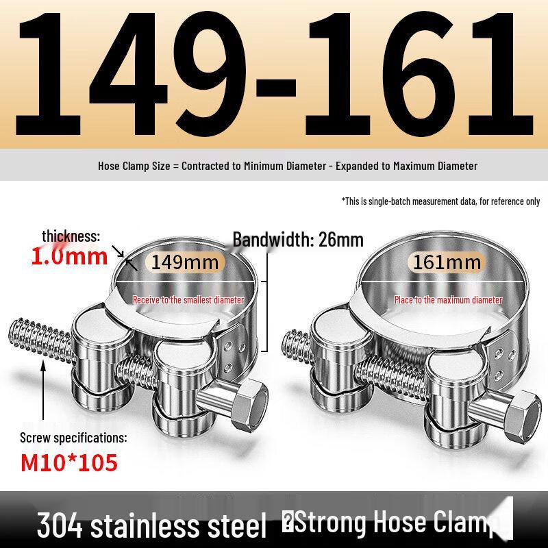 Aokewen Stainless Steel Hose Clamp