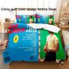 Hot Bad Buny Debi Tirar Mas Fotos Beding Set Single Twin Ful Quen King-Sized Dimensionsd Dimensions Bed Linen Set Adult People Kid Bedrom Duvetcover