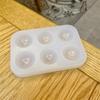 Silicone Artist Paint Palette Mold Color Palette Shaped Pattern Paint Tray Resin Mold DIY Handmade Drawing Palette Mold