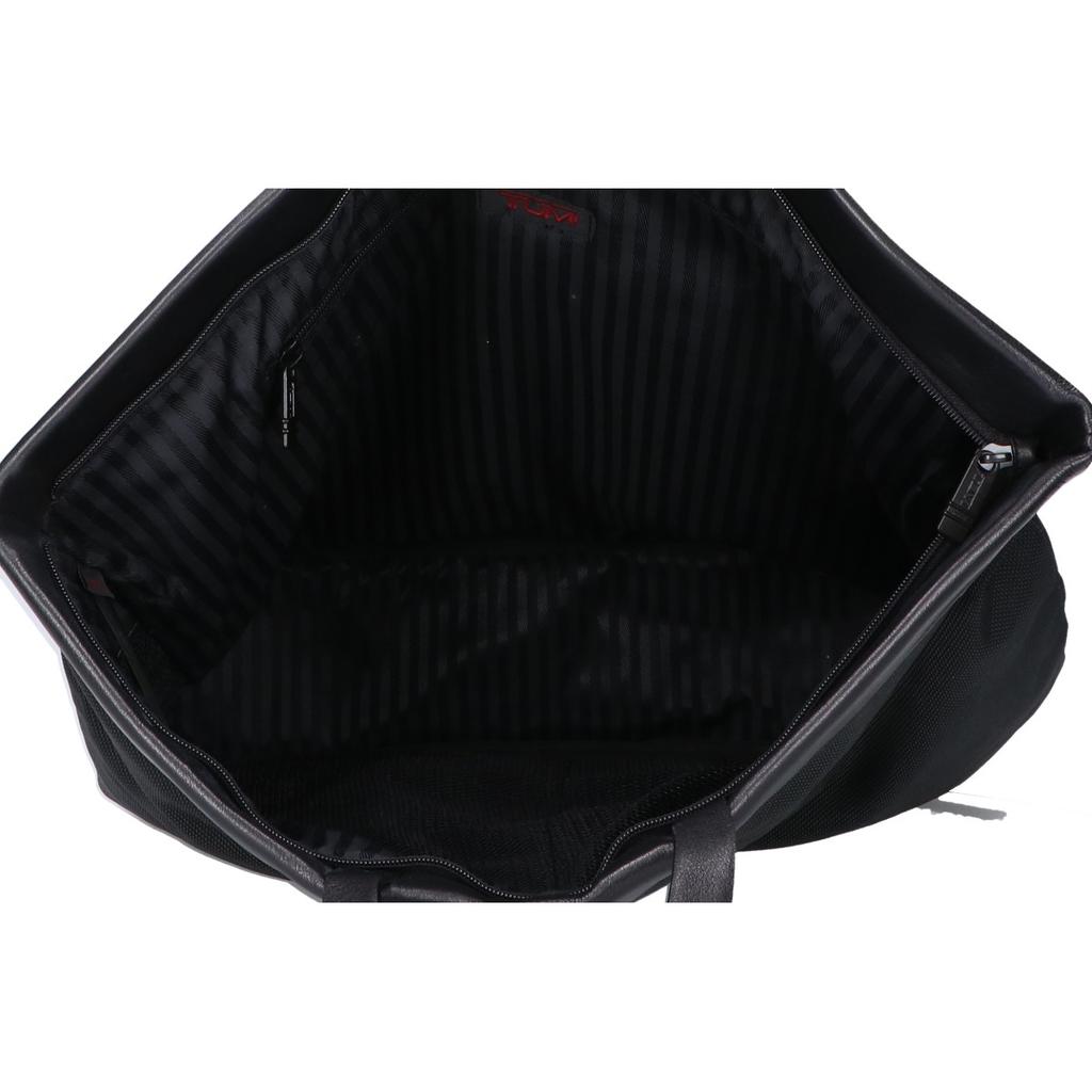 TUMI Leatherx Nylon Tote Bag blackUsed